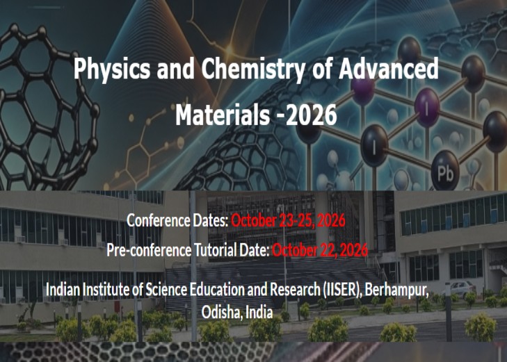 PCAM 2 - Physics and Chemistry of Advanced Materials 2026
